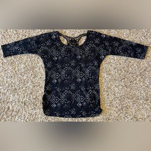Maurice’s Back Lace Tee